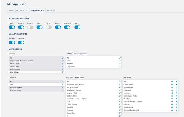 T Cards Online | Agile Manufacturing & Engineering